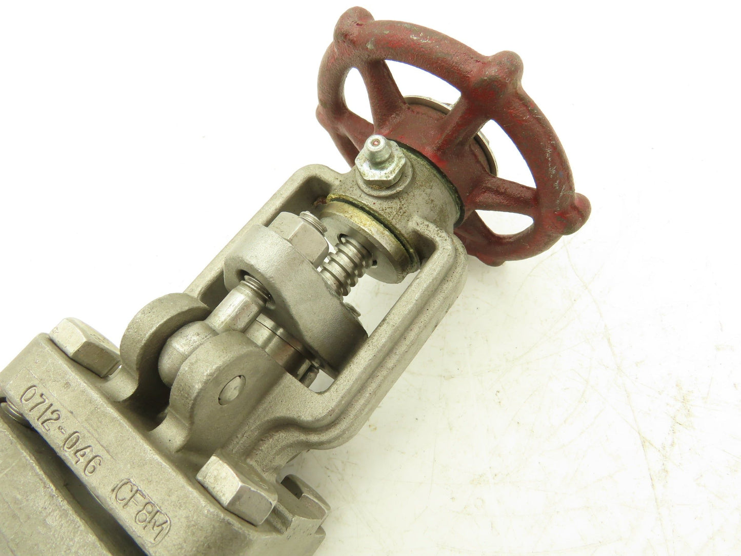 Ladish 0712-046 Gate Valve 1/2" NPT Class 150 Stainless Steel Rising Stem