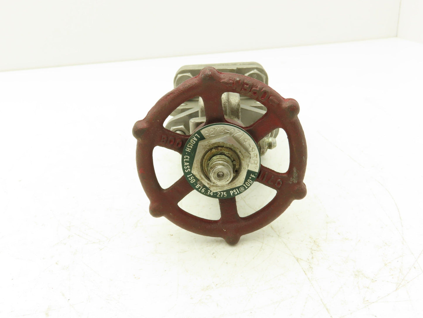 Ladish 0712-046 Gate Valve 1/2" NPT Class 150 Stainless Steel Rising Stem