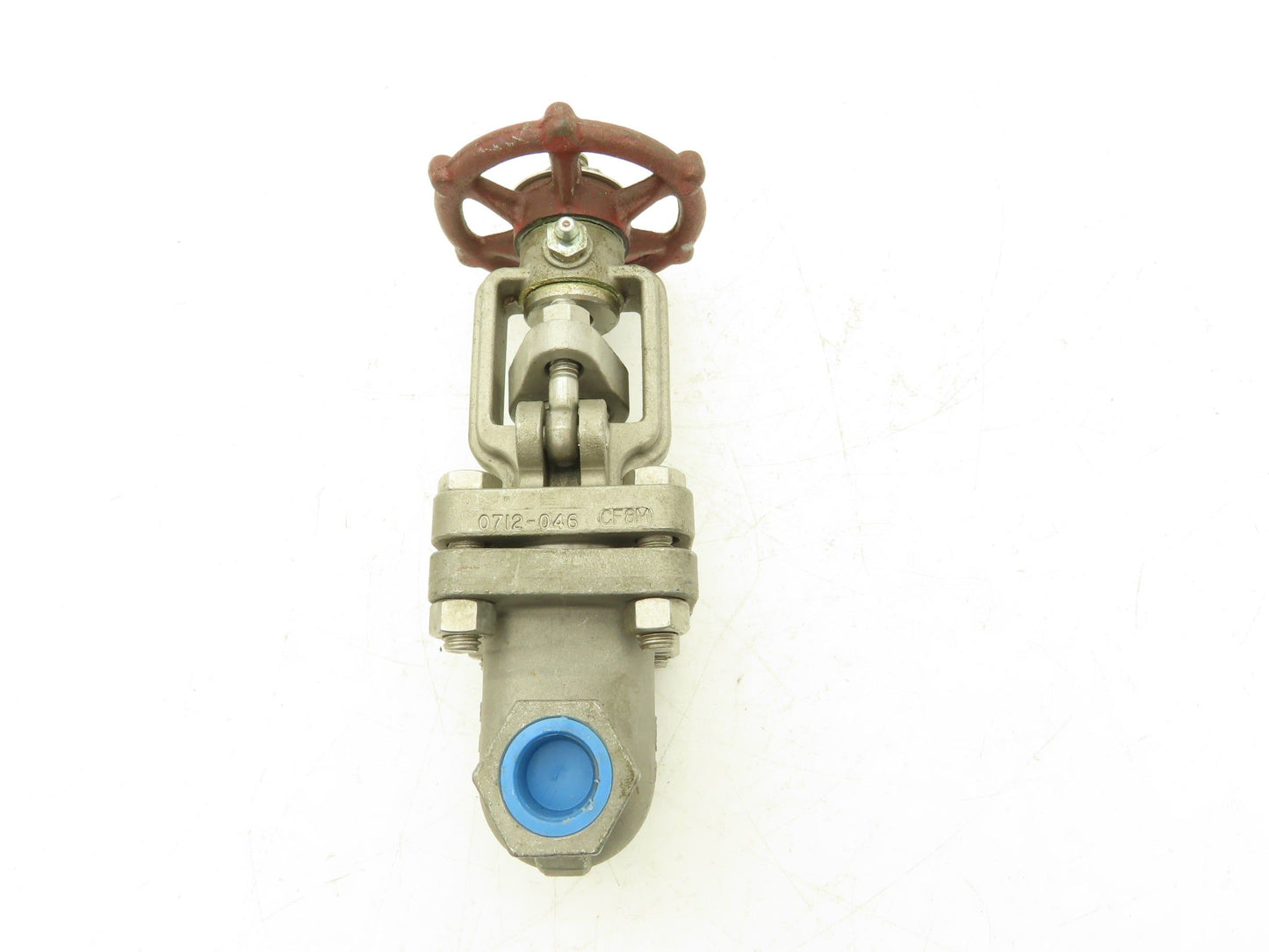 Ladish 0712-046 Gate Valve 1/2" NPT Class 150 Stainless Steel Rising Stem