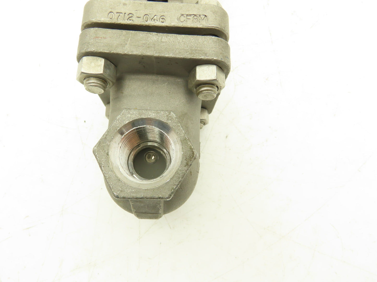 Ladish 0712-046 Gate Valve 1/2" NPT Class 150 Stainless Steel Rising Stem