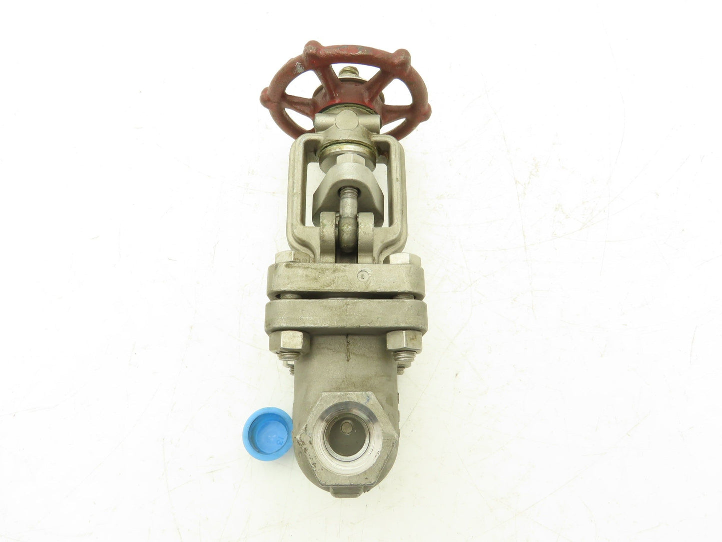 Ladish 0712-046 Gate Valve 1/2" NPT Class 150 Stainless Steel Rising Stem