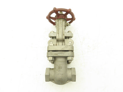 Ladish 0712-046 Gate Valve 1/2" NPT Class 150 Stainless Steel Rising Stem