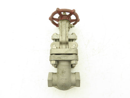 Ladish 0712-046 Gate Valve 1/2" NPT Class 150 Stainless Steel Rising Stem