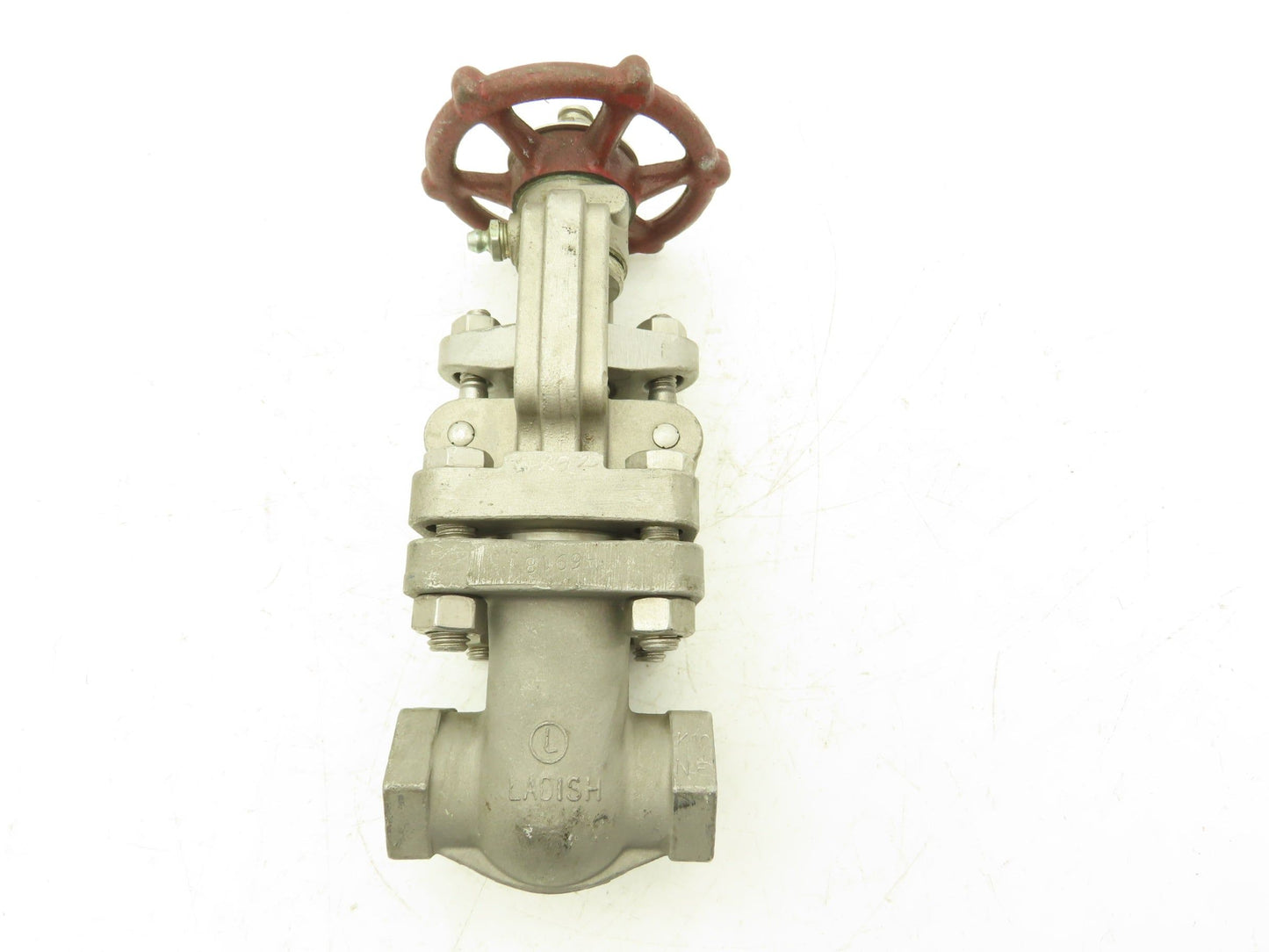 Ladish 0712-046 Gate Valve 1/2" NPT Class 150 Stainless Steel Rising Stem