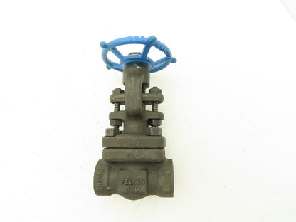 Velan A105N Gate Valve 3/4 Socket Weld Model A Class 800 Steel Rising Stem