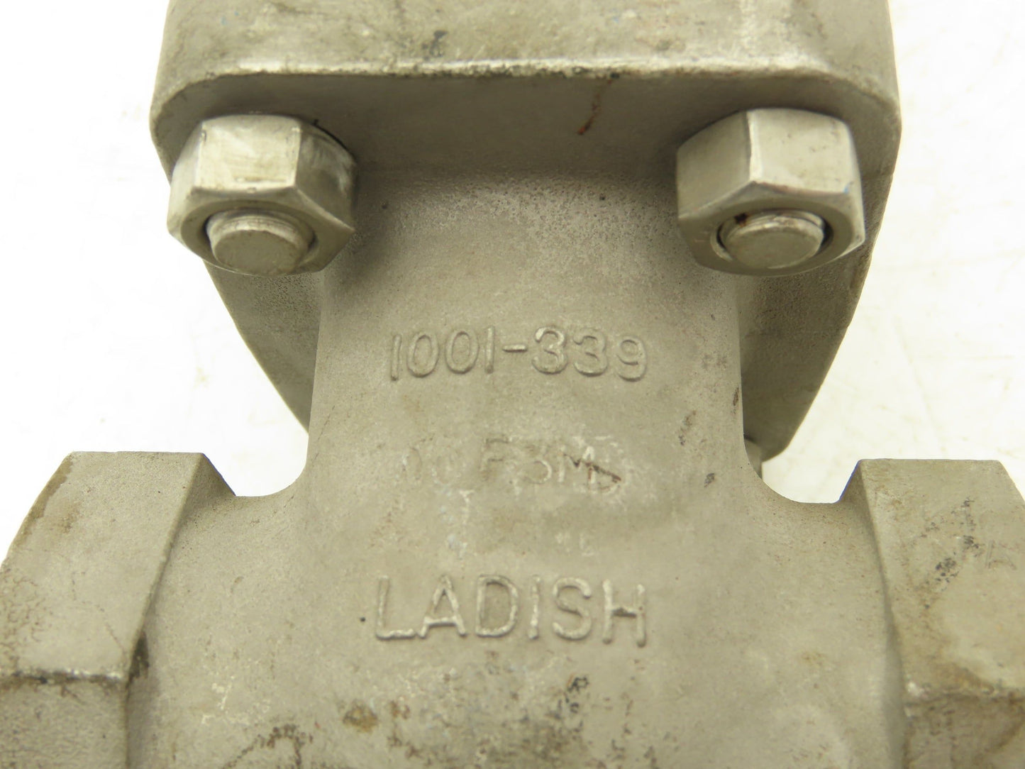 Ladish 1001-339 Gate Valve 1 NPT Class 150 275PSI Stainless Steel Rising Stem