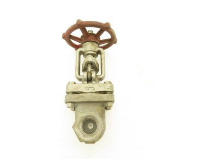 Ladish 1001-339 Gate Valve 1 NPT Class 150 275PSI Stainless Steel Rising Stem