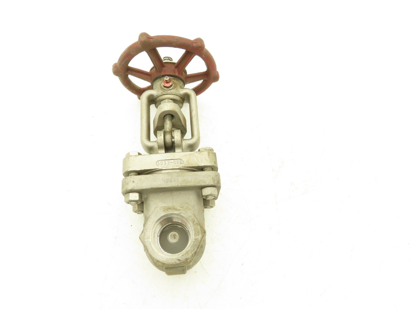 Ladish 1001-339 Gate Valve 1 NPT Class 150 275PSI Stainless Steel Rising Stem