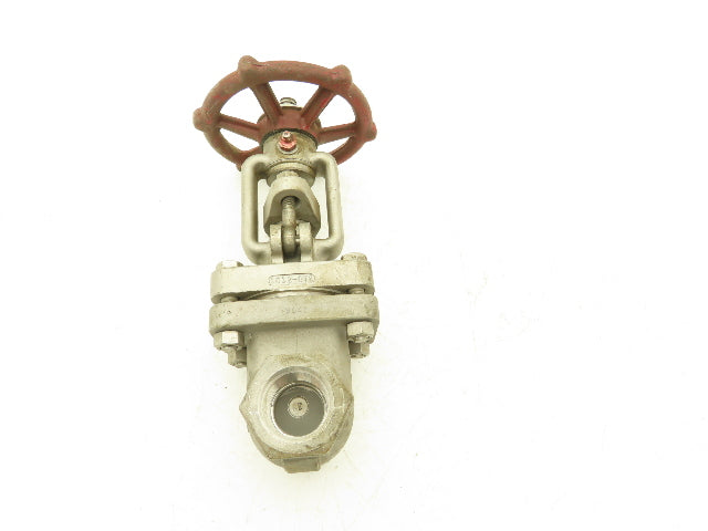 Ladish 1001-339 Gate Valve 1 NPT Class 150 275PSI Stainless Steel Rising Stem