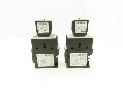 Siemens 3RT1023-1B Motor Starter Contactor Relay 24V Coil 7.5Hp 600V Lot of 2