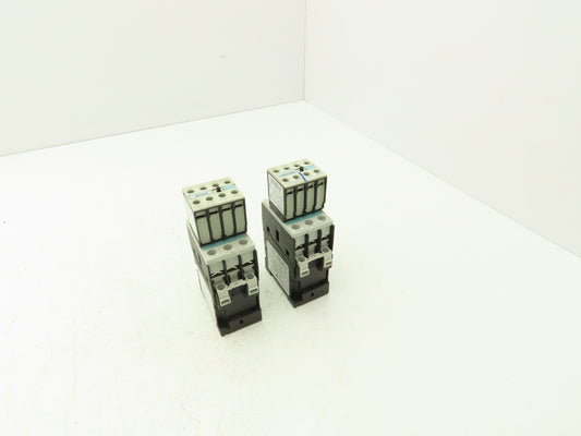 Siemens 3RT1023-1B Motor Starter Contactor Relay 24V Coil 7.5Hp 600V Lot of 2