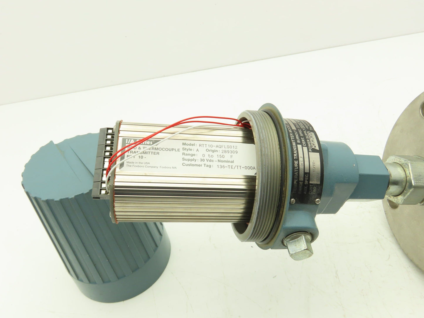 Foxboro RTT10-AQFLS012 Temperature Transmitter 0-150°F 30VDC NEMA 4