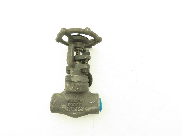 Bonney Forge Fig WL 12 Gate Valve 3/4" NPT x Socket Weld 800lb Forged Steel