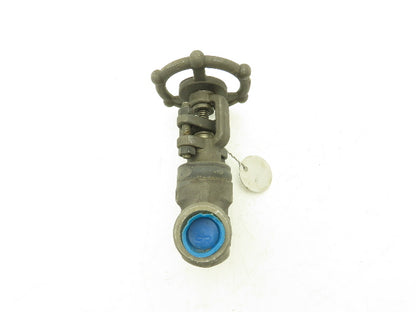 Bonney Forge Fig WL 12 Gate Valve 3/4" NPT x Socket Weld 800lb Forged Steel