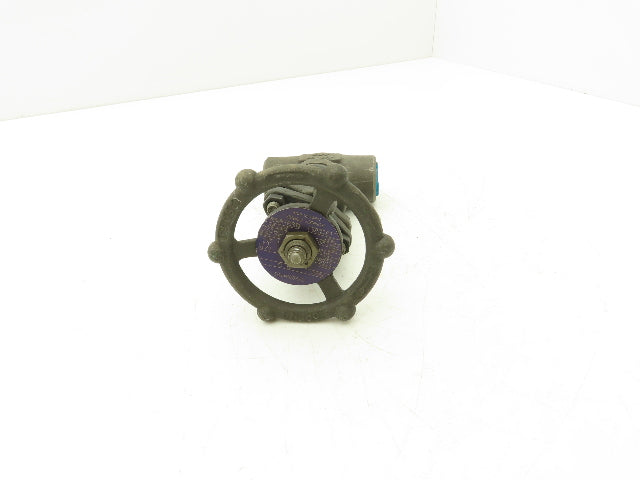 Bonney Forge Fig WL 12 Gate Valve 3/4" NPT x Socket Weld 800lb Forged Steel