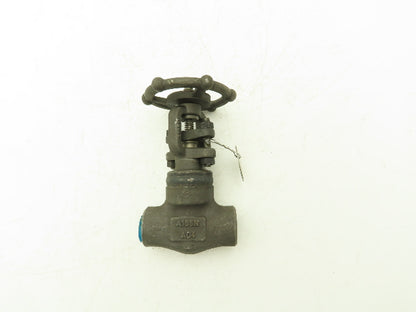 Bonney Forge Fig WL 12 Gate Valve 3/4" NPT x Socket Weld 800lb Forged Steel