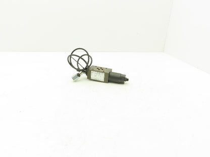 Nachi OG-G01-PC-21 Hydraulic Modular Valve 200VAC with 26" Remote Gauge Hose