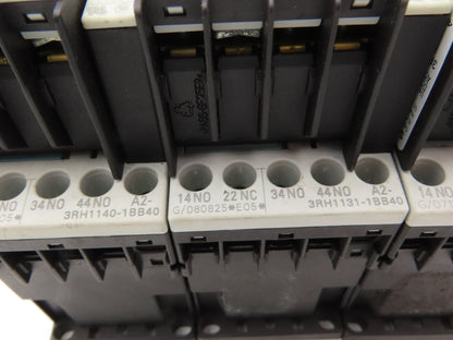 Siemens Contactor Relay 24V Coil 1.5Hp 600V Mixed Lot of 3