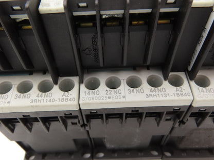 Siemens Contactor Relay 24V Coil 1.5Hp 600V Mixed Lot of 3