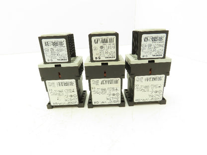 Siemens Contactor Relay 24V Coil 1.5Hp 600V Mixed Lot of 3