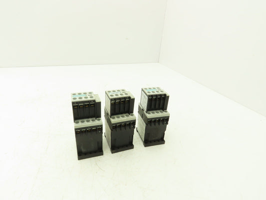 Siemens Contactor Relay 24V Coil 1.5Hp 600V Mixed Lot of 3