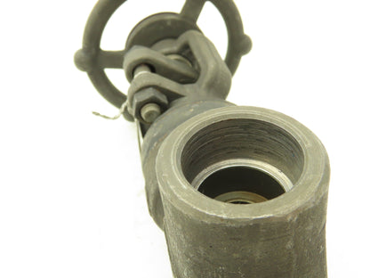 Bonney Forge Fig WL 12 Gate Valve 3/4" Socket Weld 800lb Forged Steel