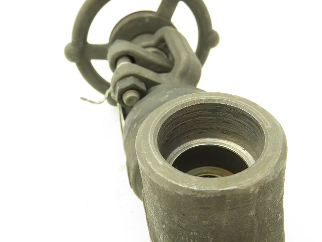 Bonney Forge Fig WL 12 Gate Valve 3/4" Socket Weld 800lb Forged Steel