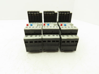 Siemens 3RU1116-0KB0 Motor Starter Contactor Relay 24V Coil 5Hp 600V Lot of 3