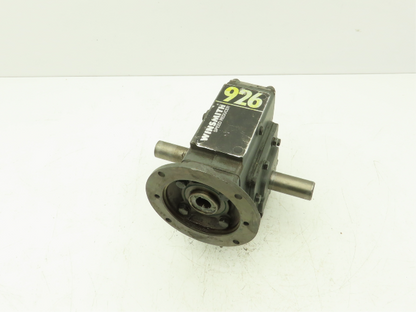 Winsmith 926MDT Worm Gearbox 30:1 Reducer 1.33Hp 58rpm 143/145TC Dual Shaft