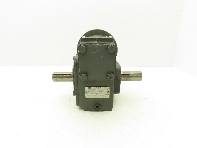 Winsmith 926MDT Worm Gearbox 30:1 Reducer 1.33Hp 58rpm 143/145TC Dual Shaft