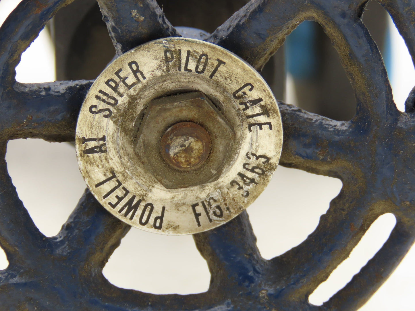 Powell Fig 3463 Gate Valve 1" Flange Mount 125S Forged Steel