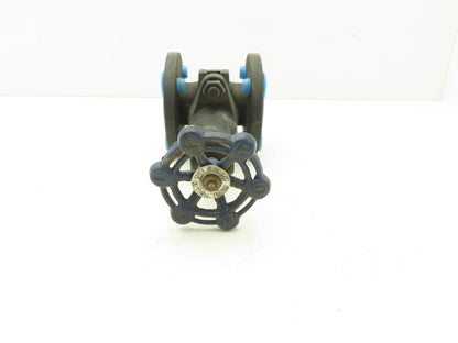 Powell Fig 3463 Gate Valve 1" Flange Mount 125S Forged Steel