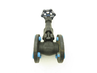 Powell Fig 3463 Gate Valve 1" Flange Mount 125S Forged Steel
