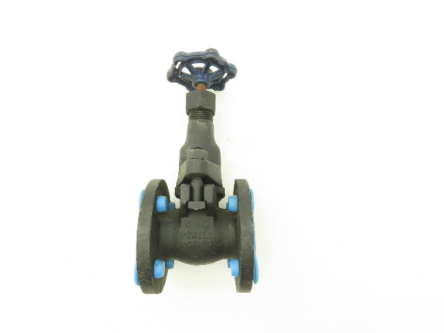 Powell Fig 3463 Gate Valve 1" Flange Mount 125S Forged Steel