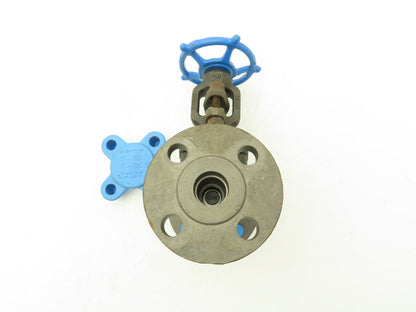 Velan A105N Gate Valve 1" Flange Mount Class 150 Forged Steel