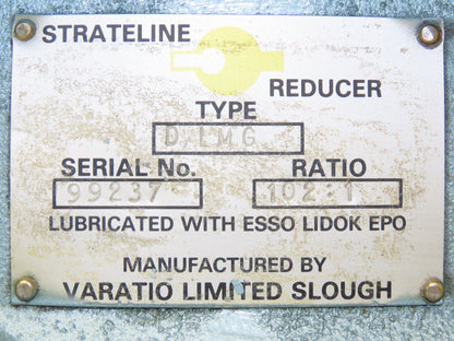 Varatio Strateline DLMG  Inline Reducer 102:1 Ratio Gearbox 2-1/8" Output