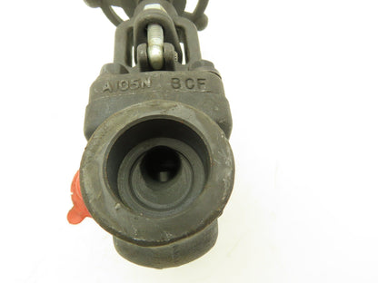 Powell GL08SA58GB Gate Valve 1975PSI 3/4"  Socket Weld Steel Rising Stem #800