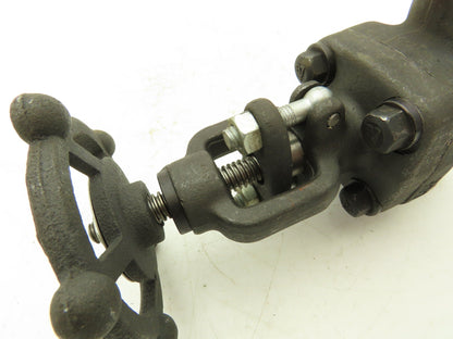 Powell GL08SA58GB Gate Valve 1975PSI 3/4"  Socket Weld Steel Rising Stem #800