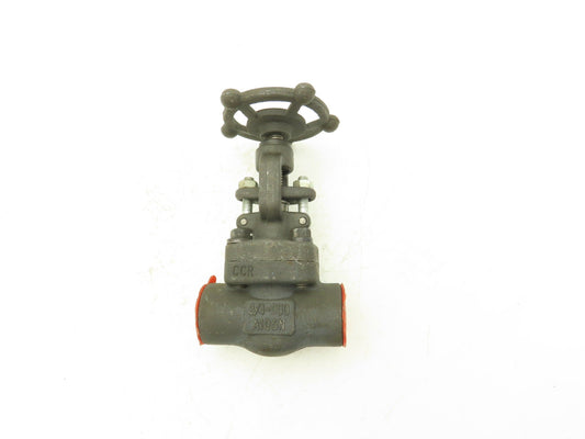 Powell GL08SA58GB Gate Valve 1975PSI 3/4"  Socket Weld Steel Rising Stem #800