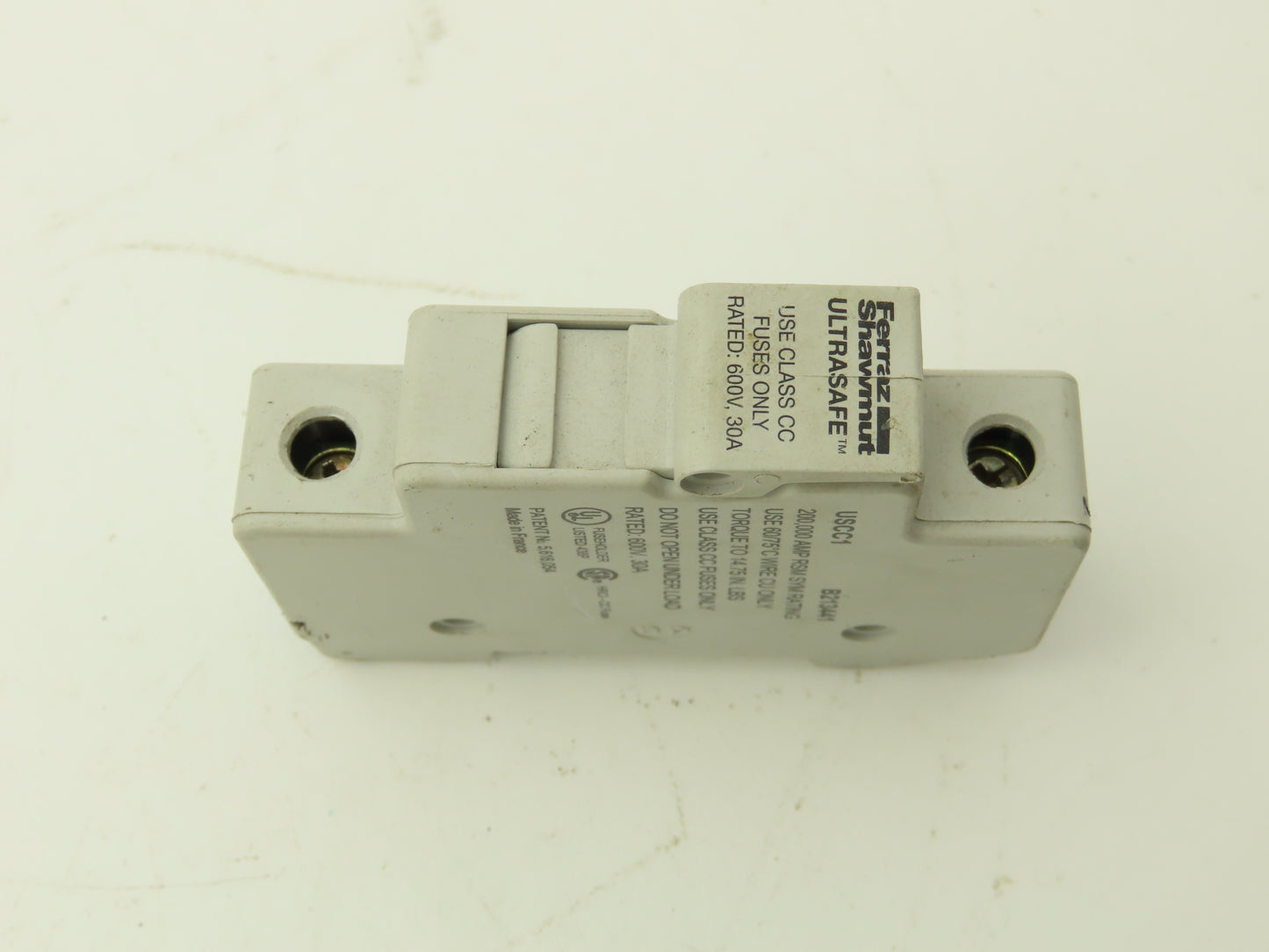 Ferraz Shawmut USCC1 Ultrasafe 1-Pole Class CC Fuse Holder 30A Lot of 11