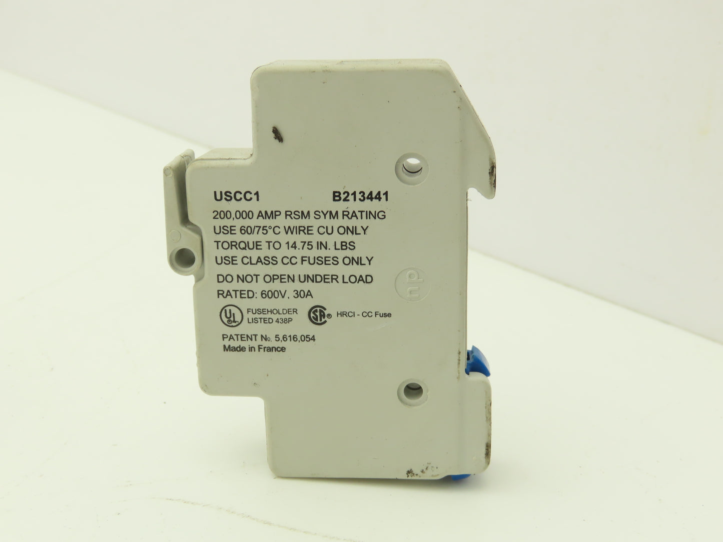 Ferraz Shawmut USCC1 Ultrasafe 1-Pole Class CC Fuse Holder 30A Lot of 11