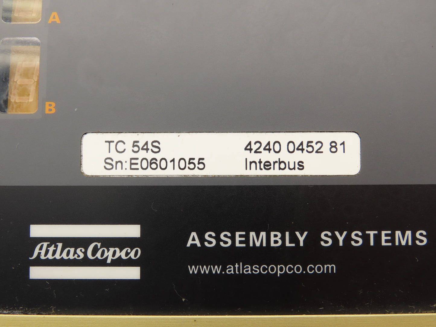 Atlas Copco TC 54S Power Macs Tightening Systems Controller