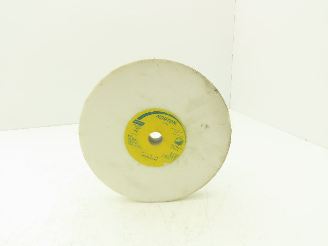 Norton C6393120144001 White Grinding Wheel 8x1x3/4" 3600 RPM 38A60-K5VBE