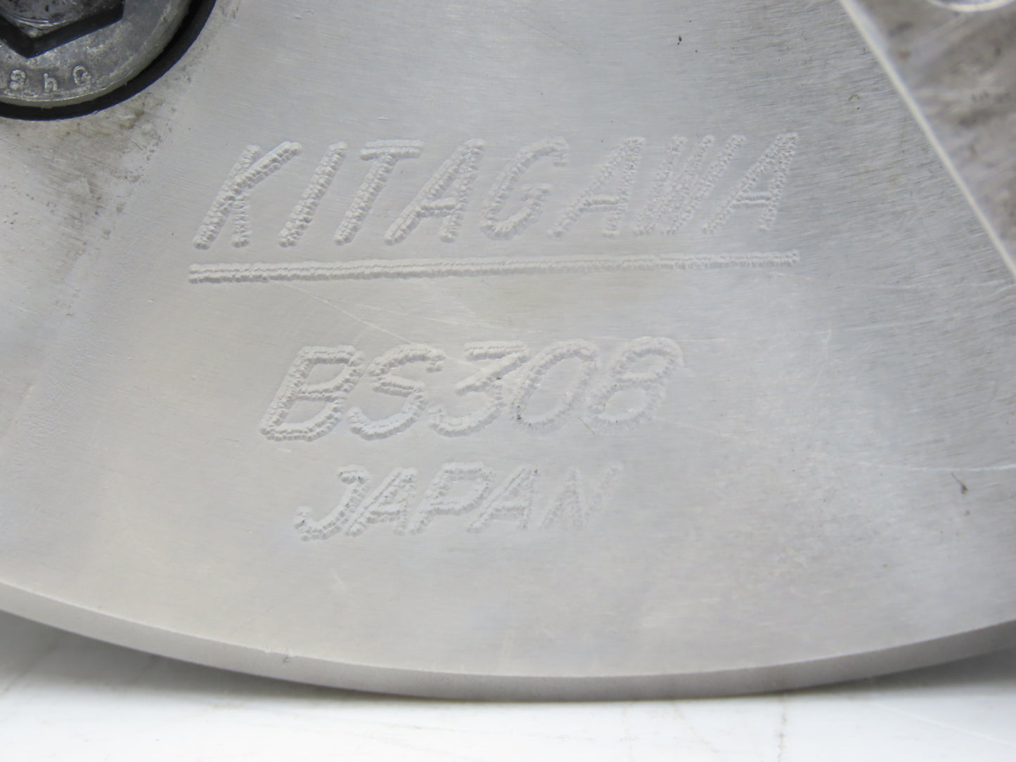 Kitagawa BS308 3-Jaw Wedge Style Power Chuck 210mm w/52mm Through-Hole 5000rpm