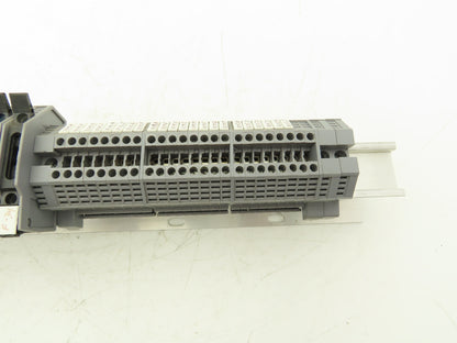 Morsettitalia EURO S4LH DIN Rail Terminal Block W/Fuse Holders Read Description