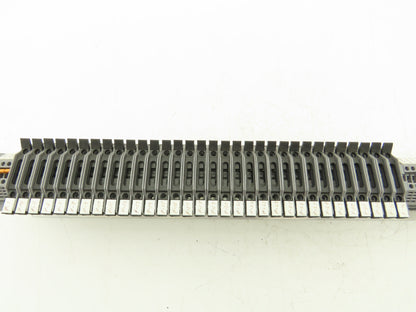 Morsettitalia EURO S4LH DIN Rail Terminal Block W/Fuse Holders Read Description