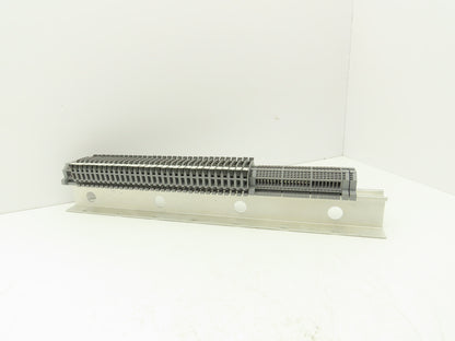 Morsettitalia EURO S4LH DIN Rail Terminal Block W/Fuse Holders Read Description