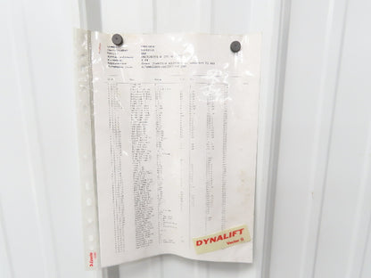 Konecrane D2V030NF1006 Dynahoist VFD Variable Frequency Drive 30kw 40Hp 480V 61A