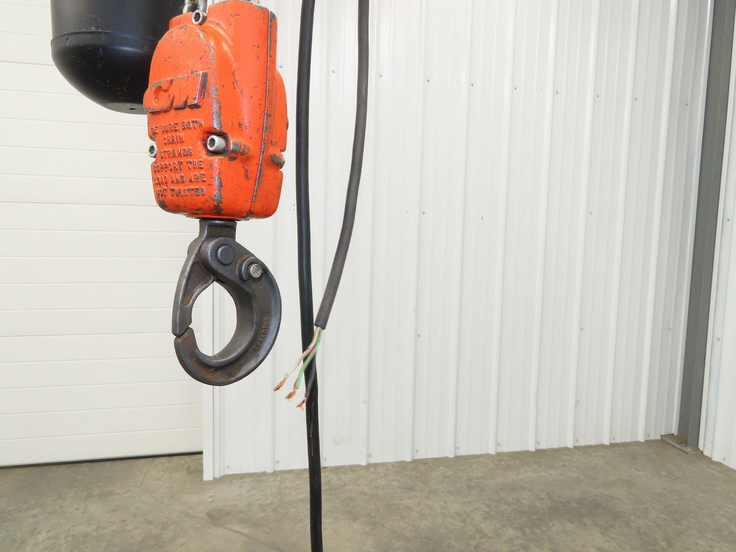 CM Lodestar RR 2 Ton Electric Chain Hoist 16 FPM 18' Lift 14' Pendant 230/460