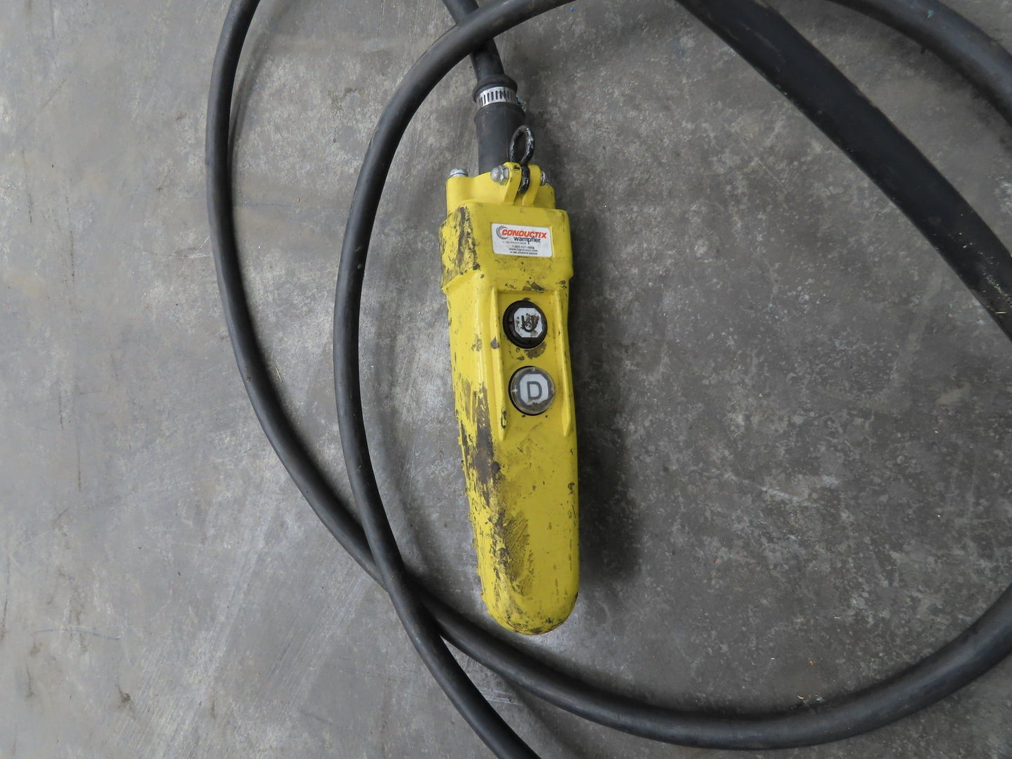 CM Lodestar RR 2 Ton Electric Chain Hoist 16 FPM 18' Lift 14' Pendant 230/460